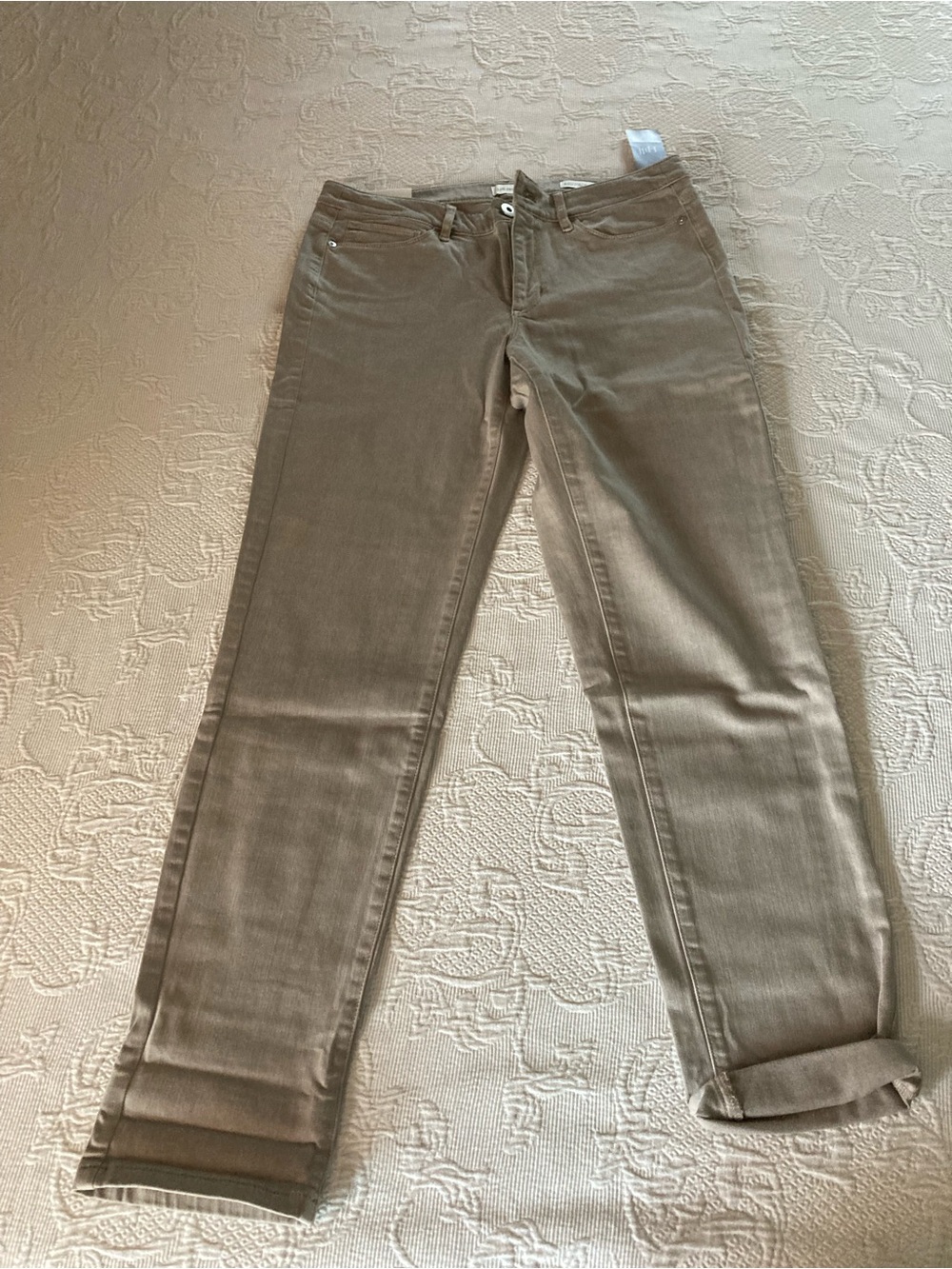 J. Jill Straight-Leg Jeans in light porcini